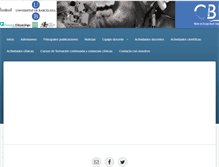 Tablet Screenshot of mastercirugiabucal.com
